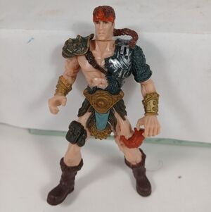 Action Figure with Armor Beast Raiders